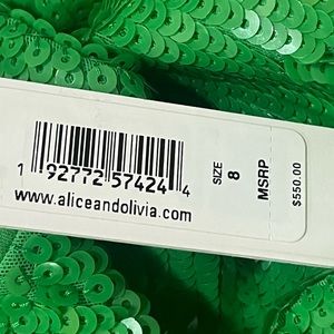 Sequin evening dress